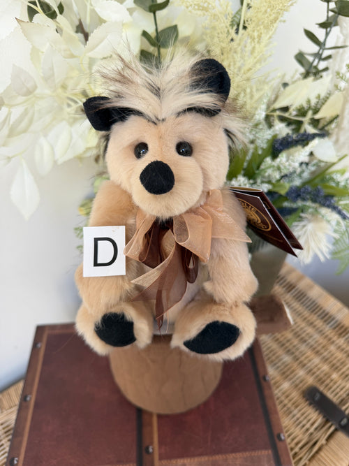 Hedge small Plush Collection Charlie Bears Hedgehog