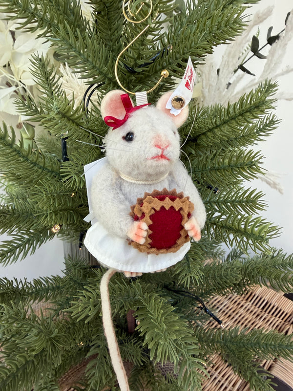 Christmas Steiff Bakery Miniature Mouse Limited Edition Ornament No 715