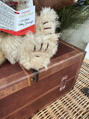 Teddy Joringel Mohair Small Cream Standing Teddy Bear No 17