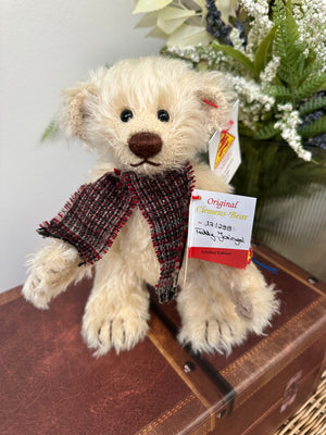 Teddy Joringel Mohair Small Cream Standing Teddy Bear No 17