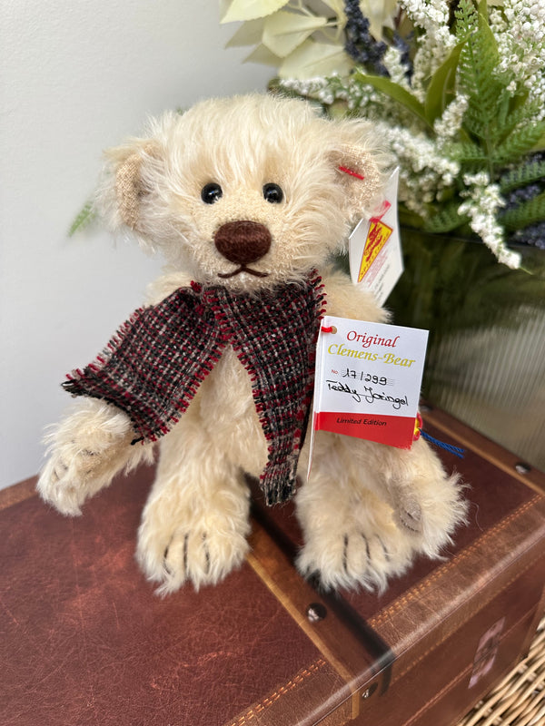 Teddy Joringel Mohair Small Cream Standing Teddy Bear No 17