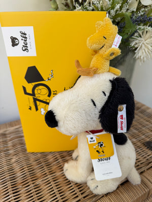 Snoopy with Woodstock Mohair Limited Edition Collectable Steiff 2025 No 905