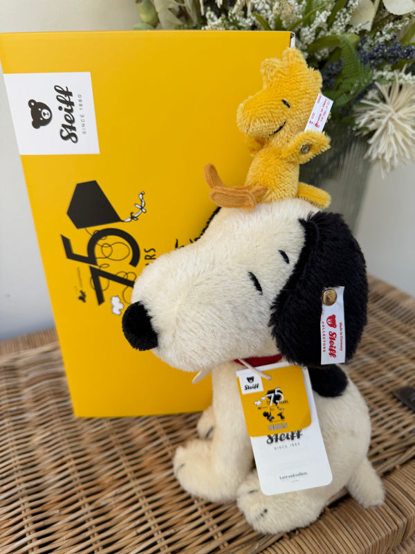 Snoopy with Woodstock Mohair Limited Edition Collectable Steiff 2025 No 905
