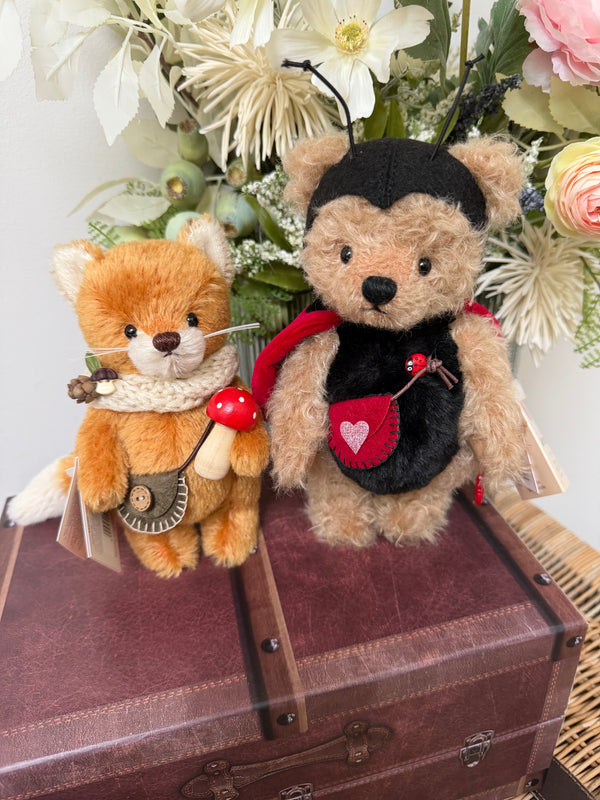 Ladybird Hermann Teddy Original Mohair Teddy Bear Limited Edition No 27