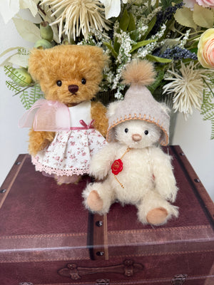 Jasper Miniature Hermann Teddy Original Limited Edition Mohair Teddy Bear No 130