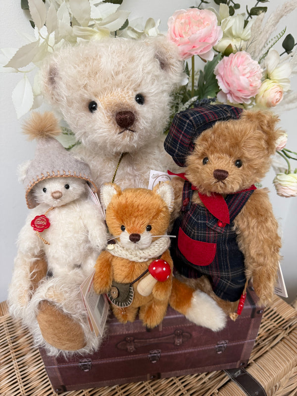 Jasper Miniature Hermann Teddy Original Limited Edition Mohair Teddy Bear No 130