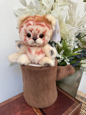 Golden Tiger Limited Edition Soft Plush Artist Collectable No 110