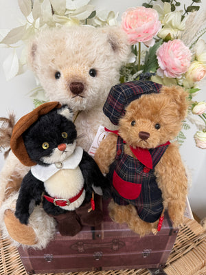 Jules Standing Teddy Hermann Original Limited Edition Mohair Teddy Bear No 54