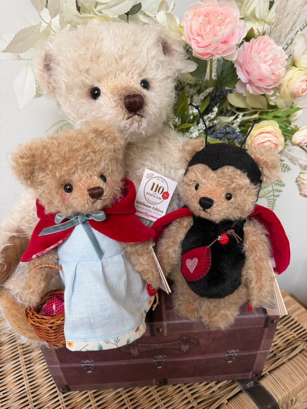 Ladybird Hermann Teddy Original Mohair Teddy Bear Limited Edition No 27