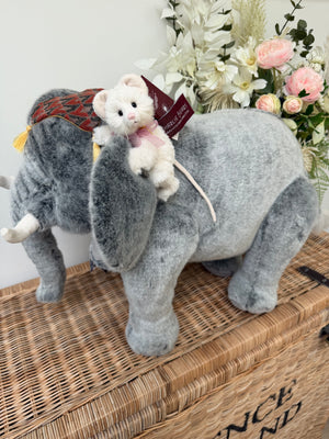 Piccadilly & Circus Charlie Bears Plush Collection Limited Edition Elephant & Mouse Pair No 422