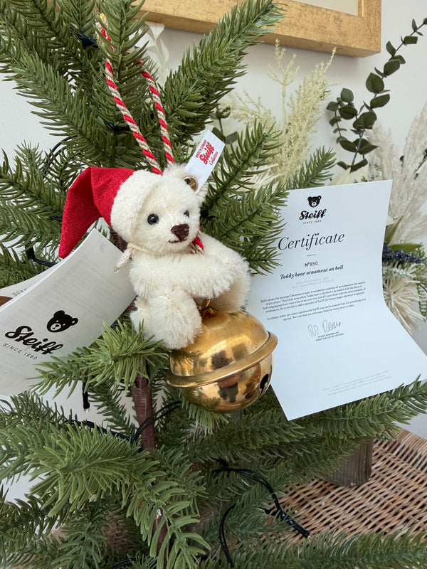 Christmas Steiff Miniature Teddy Bear Ornament No 850