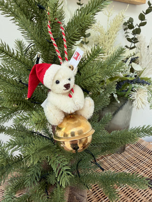 Christmas Steiff Miniature Teddy Bear Ornament No 850