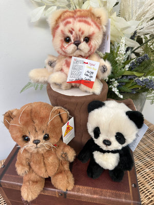 Golden Tiger Limited Edition Soft Plush Artist Collectable No 110