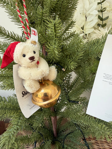 Christmas Steiff Teddy Bear Ornament No 860