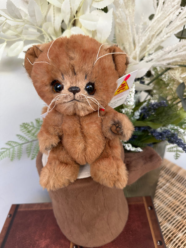 Justin Limited Edition Soft Plush Artist Collectable Cat No 20