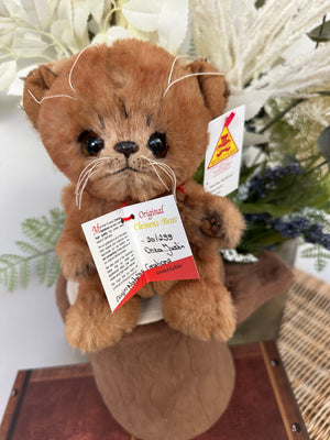 Justin Limited Edition Soft Plush Artist Collectable Cat No 20