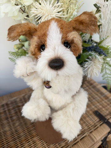 Wigglesworth Isabelle Collection Limited Edition Mohair Collectable Puppy Dog No 442