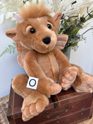 Bartizan Bearhouse by Charlie Bears Large Plush Hazelnut Gargoyle
