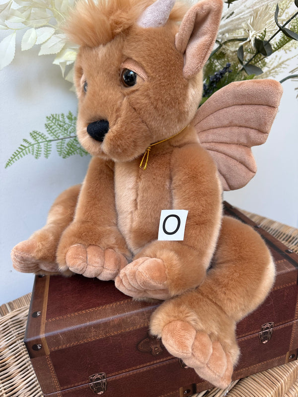 Bartizan Bearhouse by Charlie Bears Large Plush Hazelnut Gargoyle