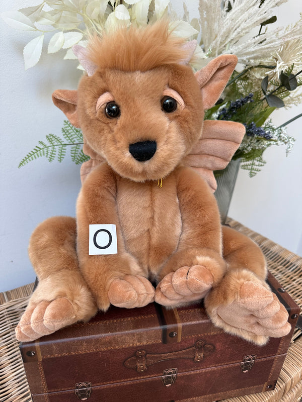 Bartizan Bearhouse by Charlie Bears Large Plush Hazelnut Gargoyle