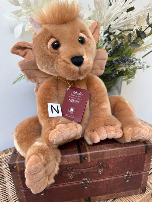 Bartizan Bearhouse by Charlie Bears Large Plush Hazelnut Gargoyle