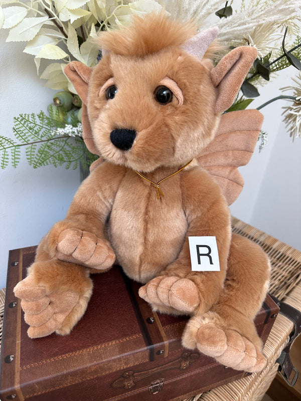 Bartizan Bearhouse by Charlie Bears Large Plush Hazelnut Gargoyle