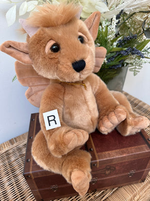 Bartizan Bearhouse by Charlie Bears Large Plush Hazelnut Gargoyle