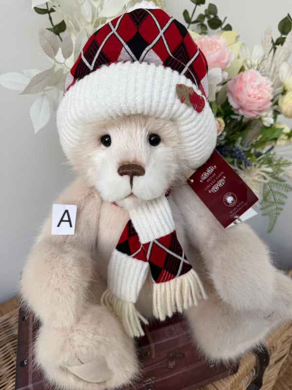 Cozy Charlie Bears Plush Collection Collectable Hatty Teddy Bear