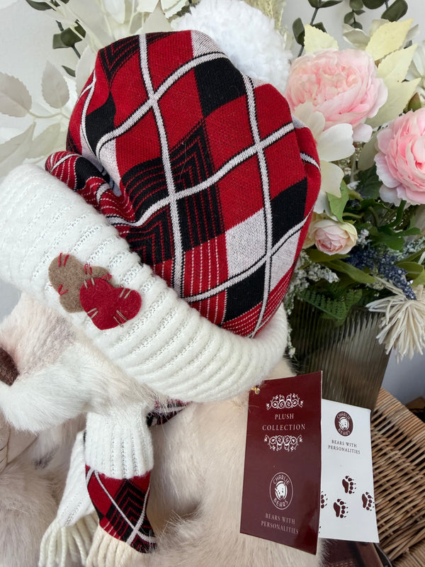 Cozy Charlie Bears Plush Collection Collectable Hatty Teddy Bear