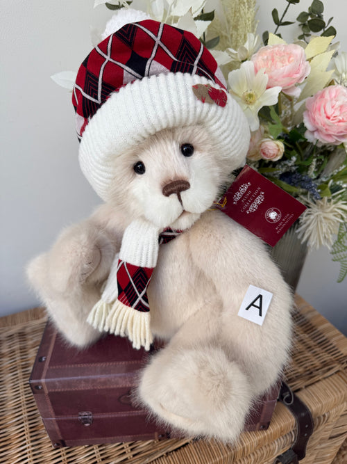 Cozy Charlie Bears Plush Collection Collectable Hatty Teddy Bear