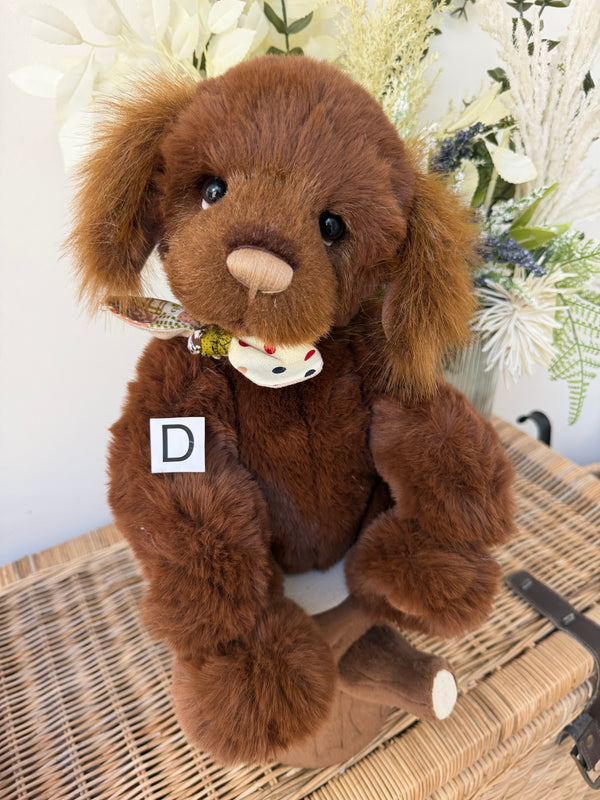 Gusto 41cm Charlie Bears Secrets Collection Puppy Dog