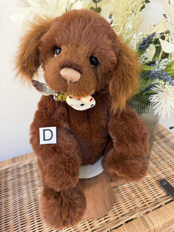 Gusto 41cm Charlie Bears Secrets Collection Puppy Dog