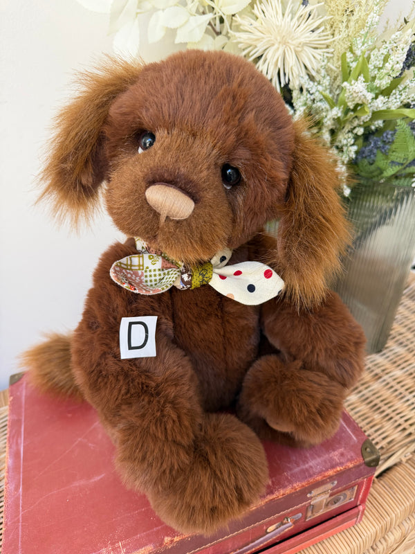 Gusto 41cm Charlie Bears Secrets Collection Puppy Dog