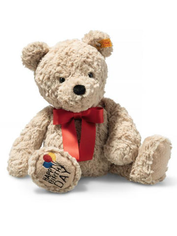 Jimmy Steiff Birthday Bear  Soft & Cuddly Friends Children's Teddy Bear