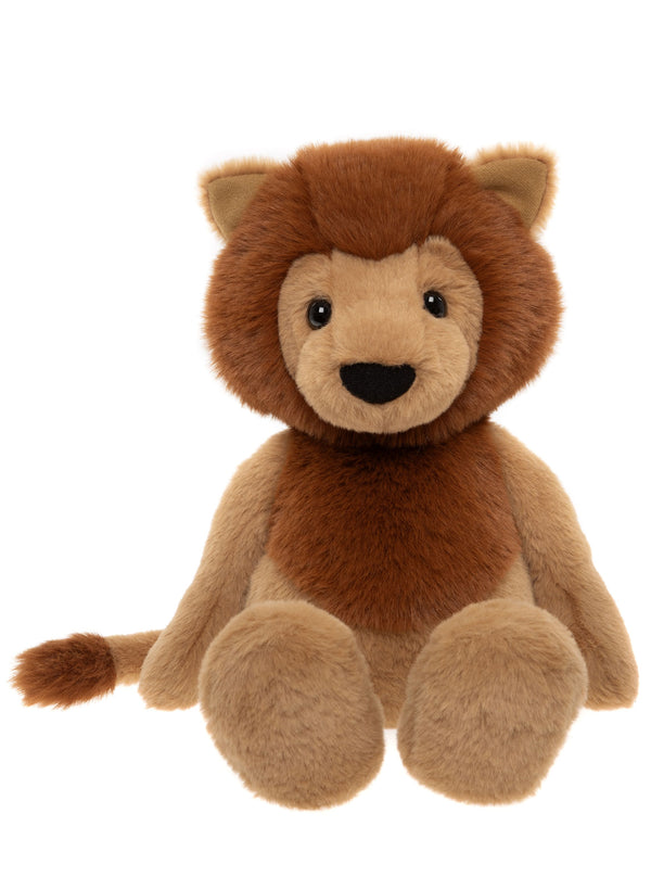 Leo Lion Oatmeal Brown Large Bear & Me Charlie Bears Children's Toy