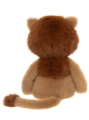 Leo Lion Oatmeal Brown Large Bear & Me Charlie Bears Children's Toy