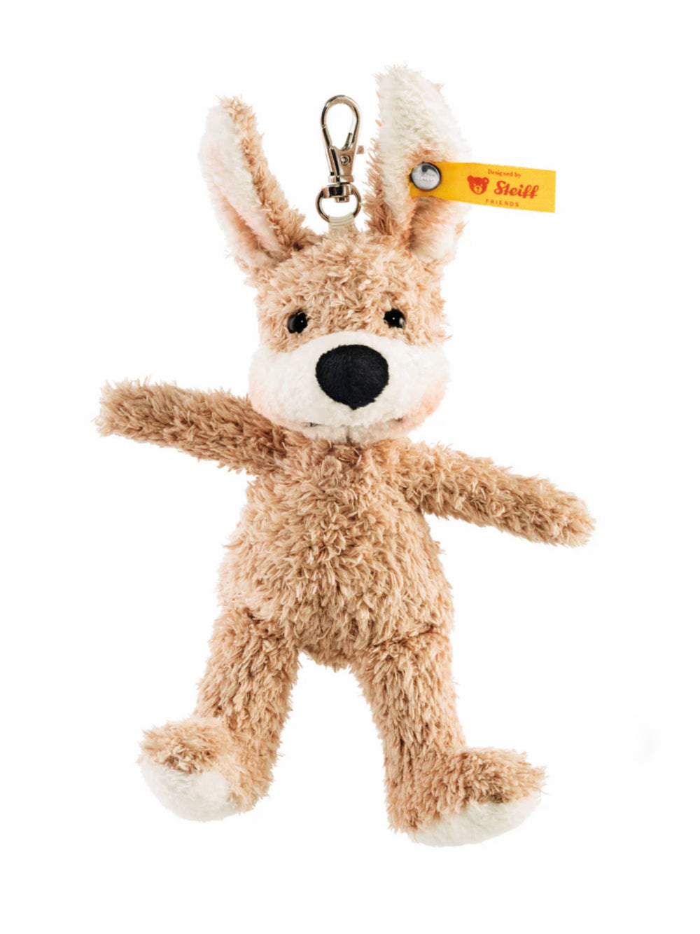 Mr Cupcake 13cm Steiff Miniature Plush Rabbit Key Ring