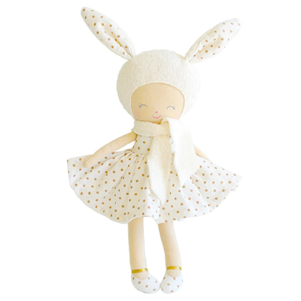 Belle Bunny Gold Spot Small Children's Toy Doll