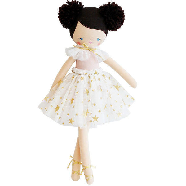 Alimrose Large Celine Ivory Gold Star 50cm Children's Toy Doll