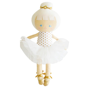 Baby Ballerina Gold Spot 25cm Girls Toy Doll