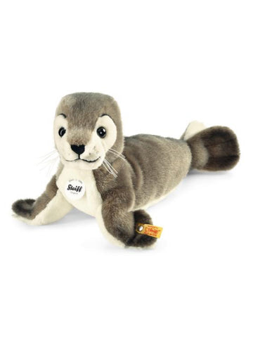 Robby Steiff Plush Grey & White 30cm Seal