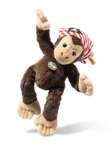 Scotty Dangling 28cm Brown Plush Monkey