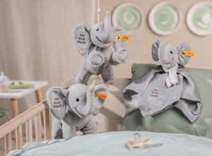Ellie Elephant My First Steiff Baby Soother / Comforter