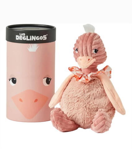 Simply Pomelous The Ostrich in a Box Plush Children's Toy