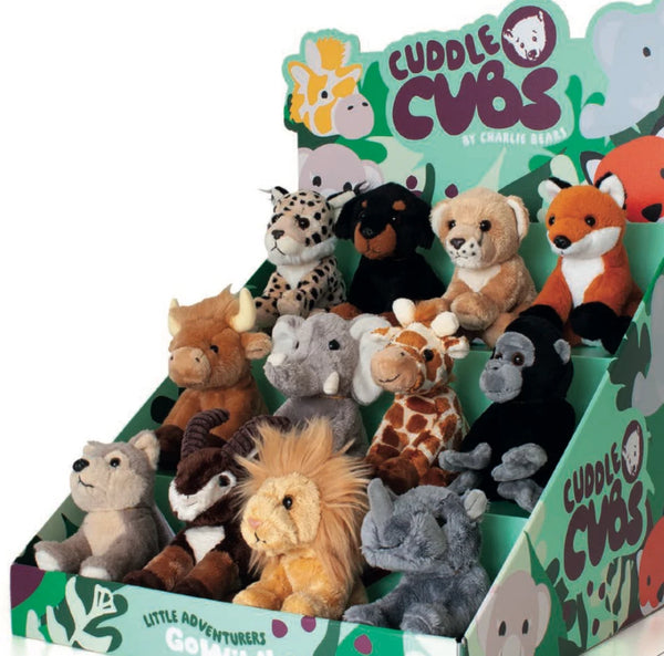 Cuddle Cubs by Charlie Bears Plush Rhino