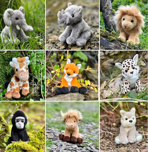Cuddle Cubs by Charlie Bears Plush Rhino
