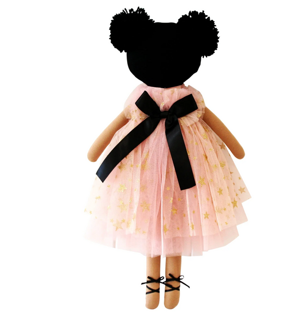 Halle Ballerina Light Brown & Ebony Children's Doll 48cm