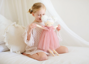 Ava Angel 48cm Children's Doll Blush Silver