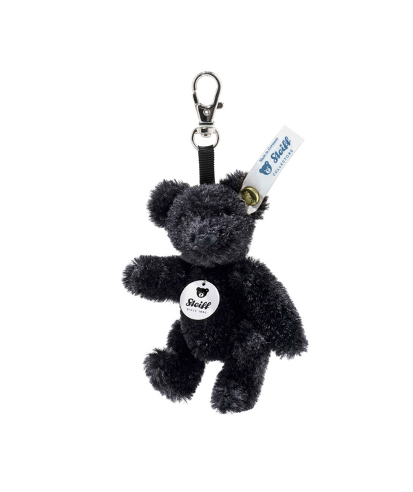 Mini Teddy Bear Steiff Black Mohair Keyring