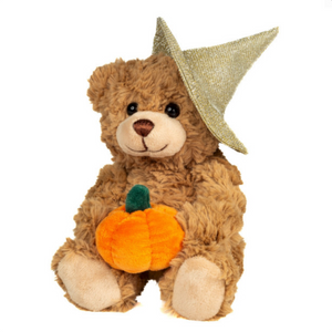 Hermann Small Plush Halloween Teddy Bear with Pumpkin